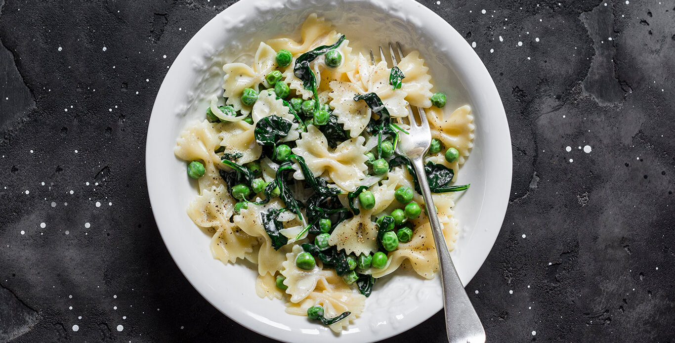 Farfalle with lemon sauce